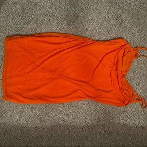 Vibrant Orange Dress